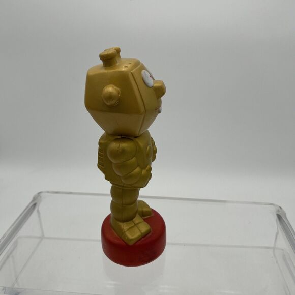 Astrosniks Robo Robot Gold astrosnik Bubble Bath Soakie Soaky figure smurf space - Picture 8 of 15